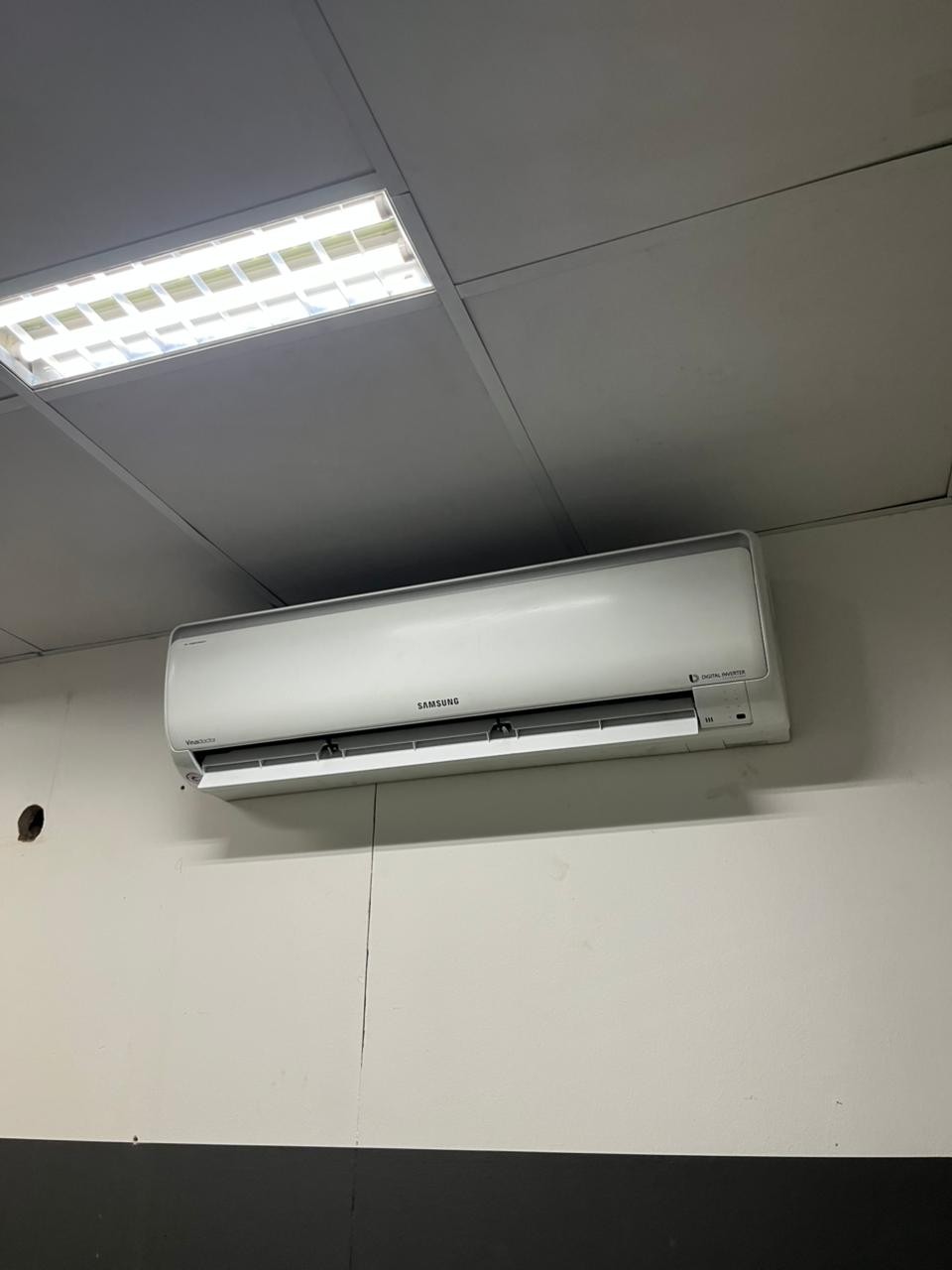 Climatização instalada em comércio